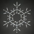 thumbnail image 1 of Kringle Traditions 36” Cool White LED Christmas Snowflake Light, Fold-Flat Outdoor Lighted Snowflake, 1 of 11