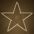 thumbnail image 1 of Kringle Traditions 48” Warm White LED Star Light, Fold-Flat Christmas Lighted Star, Outdoor, 1 of 8