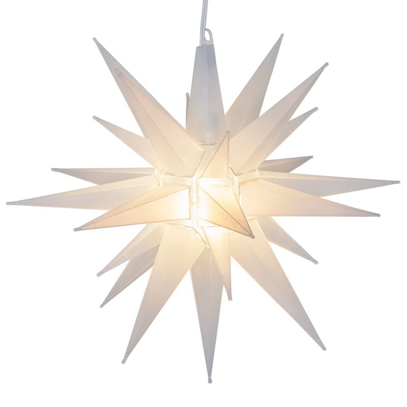 True Moravian Star Ornament 4 inches - Free Laser Designs