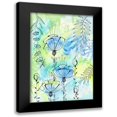 thumbnail image 1 of Krinlox 11x14 Black Modern Framed Museum Art Print Titled - Floral Beauties Above, 1 of 5