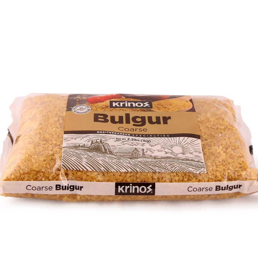 Krinos Coarse Bulgur Whole Grain Mediterranean 2.2lbs