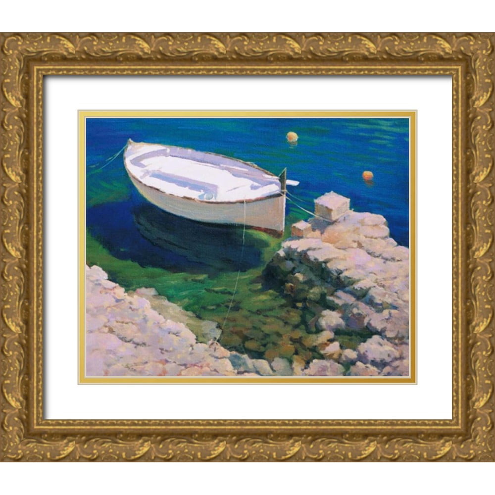 Krioutchkov, Alex Hook 18x15 Gold Ornate Wood Framed with Double