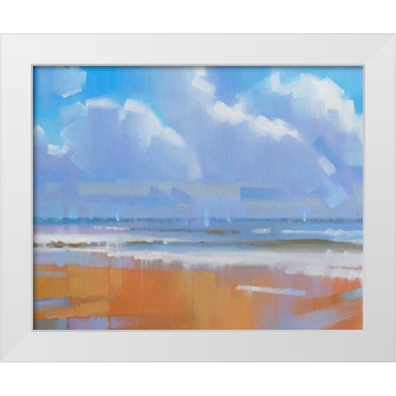 Krioutchkov, Alex Hook 18x15 White Modern Wood Framed Museum Art Print Titled - Playa 15