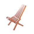 thumbnail image 1 of Kripyery 1:12 Dollhouse Chair Foldable Miniature Beach Lounge Lanscape Garden Wood Chair Miniature Furniture Photograph Layout Prop, 1 of 8
