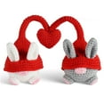 thumbnail image 1 of Kripyery 1 Set Crochet Knitted Doll Material Kit - Handmade Heart/Radish Elf Doll Plushies Ornament DIY Crochet Project, 1 of 1