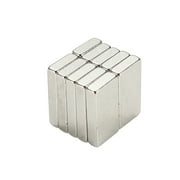 Kripyery 10Pcs 10x5x2mm Multipurpose Rectangle Plate Super Strong N35 Rare Earth Magnets