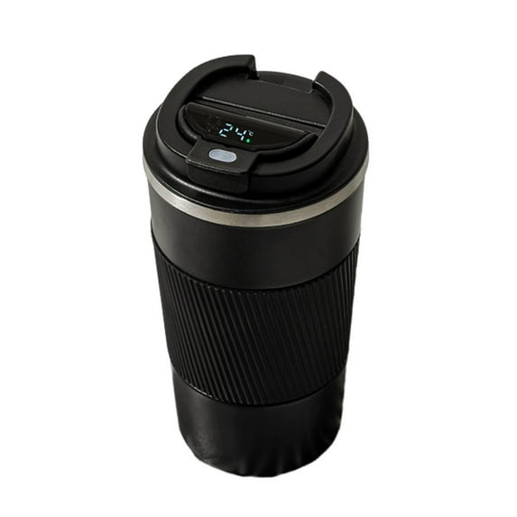 Kripyery 17.2 oz Thermal Cup Temperature Display Insulated Coffee Mug Stainless Steel Vacuum Tumbler for Hot And Cold Drinks