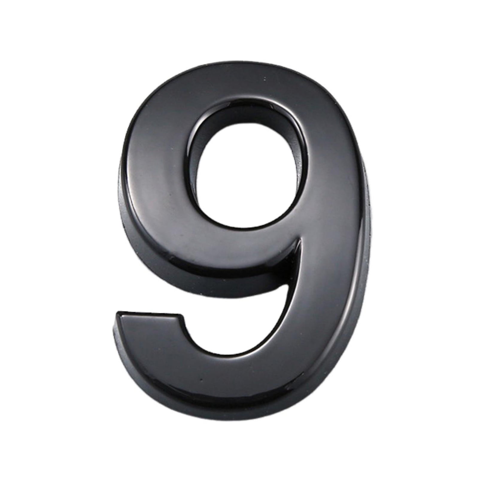 Kripyery 3D House Number Self-Adhesive Simple Installation 0-9 Modern ...
