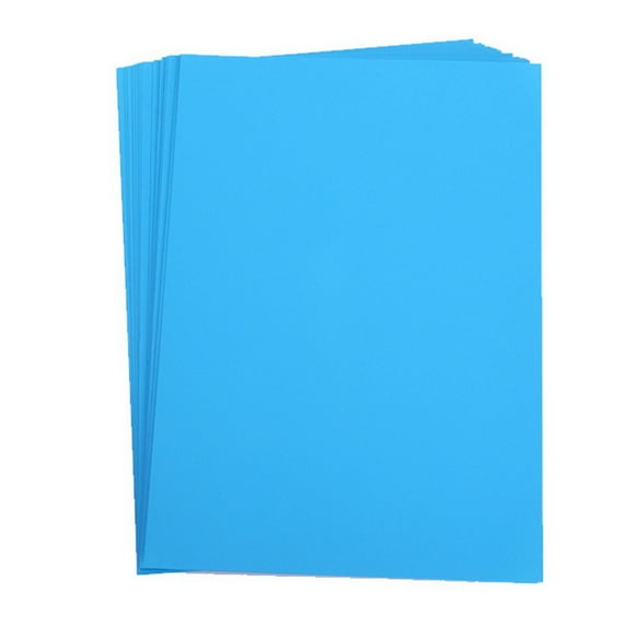 Kripyery 50Pcs 250g Cardstock Papers Multicolor Wide Application Versatile Smooth Surface Cardstock Papers for DIY Cards Crafts