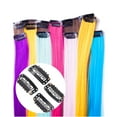 thumbnail image 1 of Kripyery 50Pcs/Set 6-Teeth Non-slip Invisible Wig Faux Hair Extension Fixing Snap Clip, 1 of 8