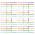 thumbnail image 1 of Kripyery 54/72Pcs Magnetic Dry Erase Labels Waterproof Reusable Writable Strips Organization Colored Borders for Classroom Home Office, 1 of 8