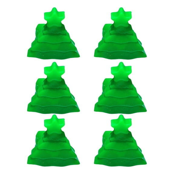 Kripyery 6/24Pcs Christmas Ring Holiday Party Finger Lights Santa Snowflake Tree Snowman Reindeer Glowing Ring Festive Light-up Toys