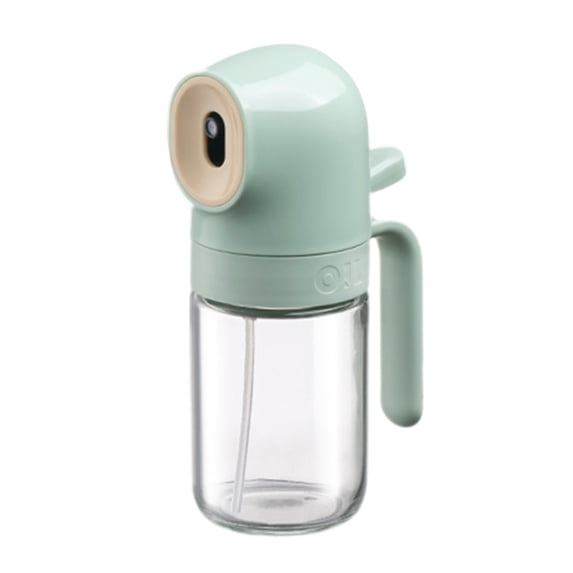 Kripyery 6/8 oz Olive Oil Sprayer Food-grade Leak-proof Kitchen Glass Oil Spray Bottle Reusable Oil Dispenser for Healthy Cooking