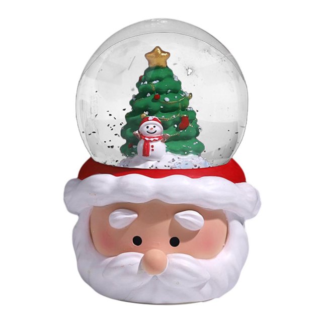Kripyery Christmas Snow Globe Santa Claus Snowman Old Man Christmas