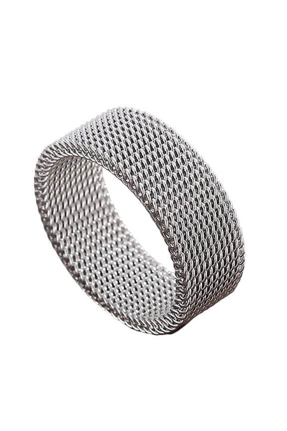 Finger Ring Simple Style Vivid Color All Match Allergy Free Lightweight Decorative Stainless Steel Temperament Bright Luster Unisex Finger Ring for Men