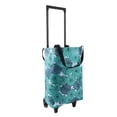 thumbnail image 1 of Kripyery Grocery Cart with Wheels Collapsible Rolling Shopping Cart 2-in-1 Folding Design Portable Bag Waterproof Stair Climbing Telescoping Trolley Tote Bag, 1 of 7