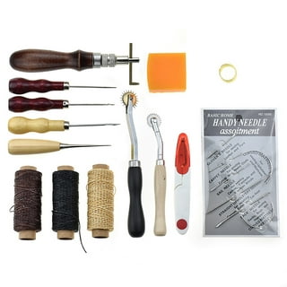 Leather Crafting Tools Kit, 57pcs Leather Working Tools Set with