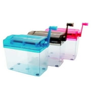 Kripyery Manual Shredder Wide Application Effective ABS Labor-saving Manual A6 Paper Shredder Office Supplies