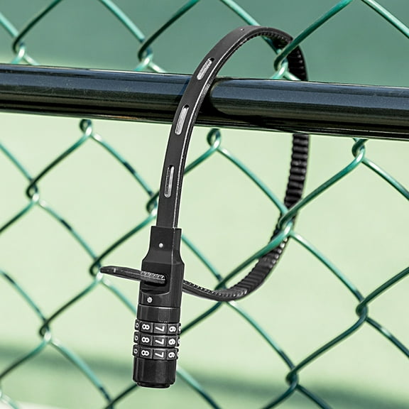 Kripyery Skateboard Tie Lock Three Digit Combination Anti-theft Adjustable Bike Cable Code Lock for Riding