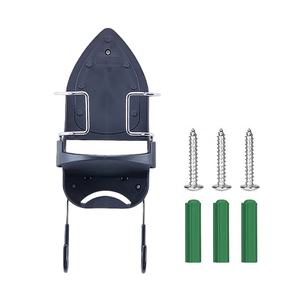 Kripyery Wall Mount Ironing Board Hanger with Dual Hooks Heavy