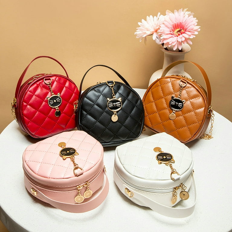 https://i5.walmartimages.com/seo/Kripyery-Women-Handbag-Chain-Cat-Pendant-Portable-Zipper-Quilted-Gifts-Oval-Ladies-Crossbody-Wallet-Tote-Bag-Daily-Use_7559c5cf-9065-4121-95a9-e6886a2f92e5.cc61e5f80f7408f270badd8bd93acb6e.jpeg?odnHeight=768&odnWidth=768&odnBg=FFFFFF