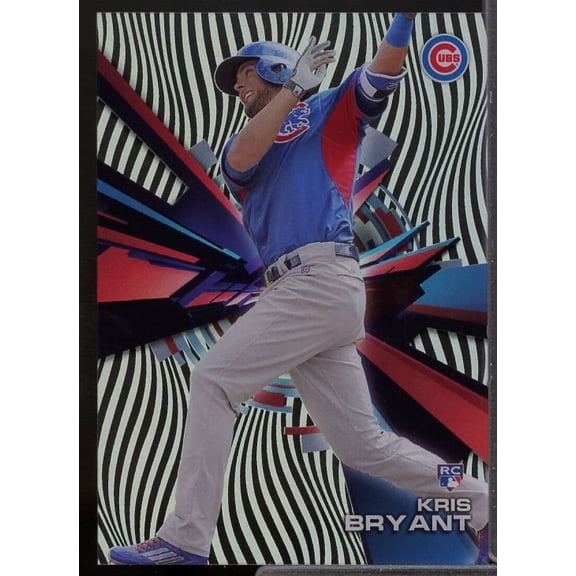 Kris Bryant B Rookie Card 2015 Topps High Tek #HTKB