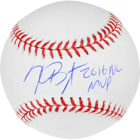 Kris Bryant Chicago Cubs Autographed Baseball with "2016 NL MVP" Inscription - Fanatics Authentic Certified