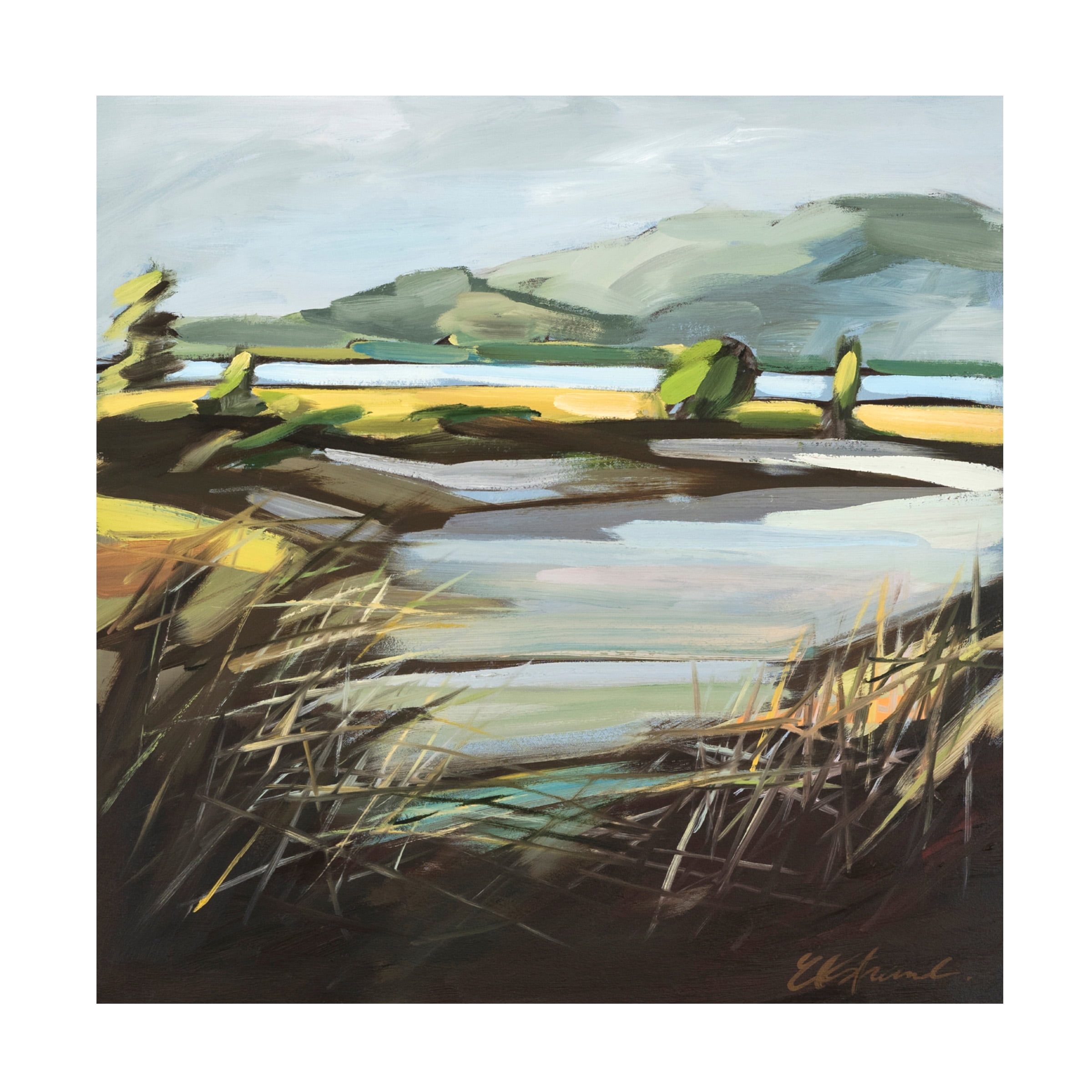 Kris Ekstrand 'Pantano' Canvas Art
