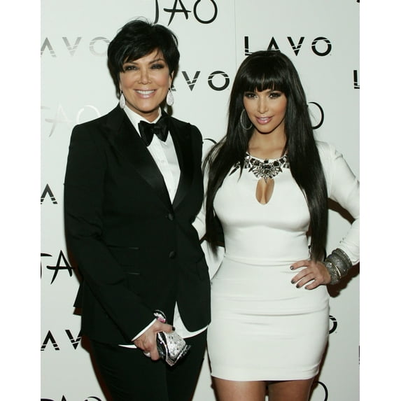 Kris Jenner Kim Kardashian At Arrivals For New Year'S Eve Party At Tao Tao Nightclub At The Venetian Resort Hotel And