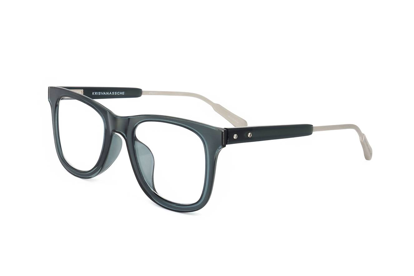 Lunettes De Vue Kris Van Assche By Linda Farrow - Monture Transparente KVA61 - Taille 49/22/140