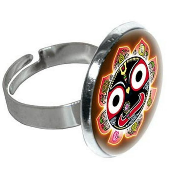 Krishna Luminous Ring Jagannath Lotus Flame Narrow (LRN11)