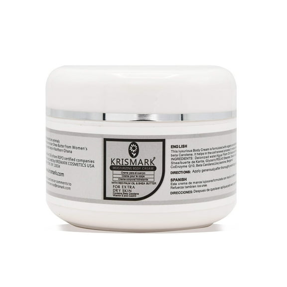 {Krismark Body Cream with Red Palm Oil and Shea Butter}
