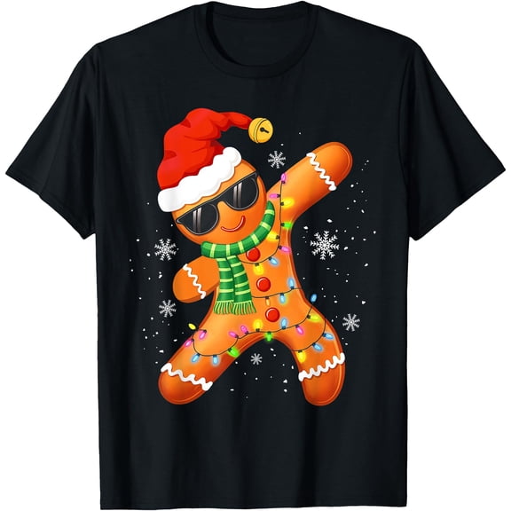 Krismast Shirts Toddler Gingerbread Krismast Lights T-Shirt
