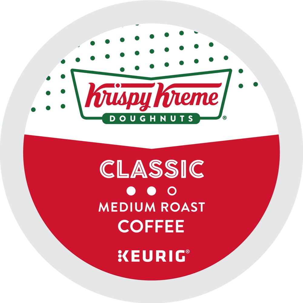 Krispy Kreme Doughnuts Coffee Medium Roast K-Cup Box - 72 ct.