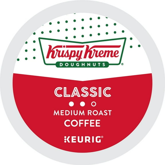 Krispy Kreme Doughnuts Coffee Medium Roast K-Cup Box - 72 ct.