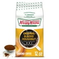 thumbnail image 1 of Krispy Kreme Doughnuts, Original Glazed Donut Medium Roast Ground Coffee, Bagged 12 oz, 1 of 6