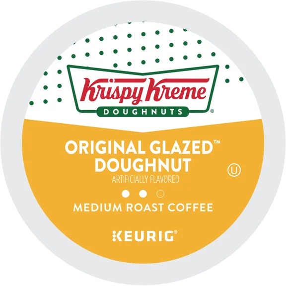 Krispy Kreme Doughnuts, Original Glazed Doughnut, 24-Cups, Medium Roast