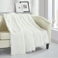thumbnail image 1 of Krista Throw Blanket Ultra Plush Micromink Backing Decorative Design, 1 of 4