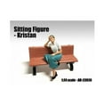 thumbnail image 1 of Adam Sitting Figurine for 1/18 Scale Models by American Diorama, 1 of 6