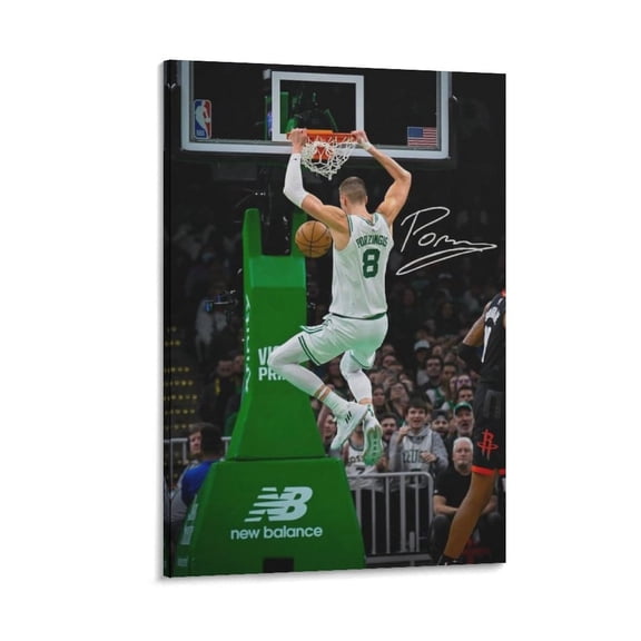 Kristaps Porzingis Canvas Poster Artworks Picture Print Poster Wall Art Painting Canvas Gift Decor Home Posters Decorative 24x36inch(60x90cm)