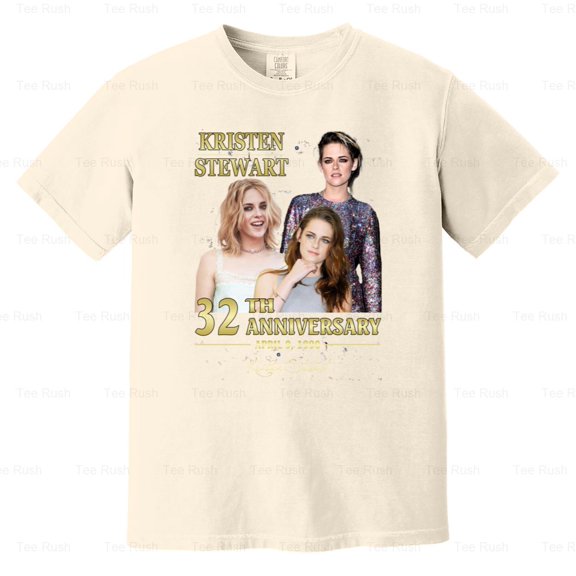 Kristen Stewart Actress 45th Anniversary Twilight Spencer Fan, Comfort Color T-Shirt Unisex, up to 4XL