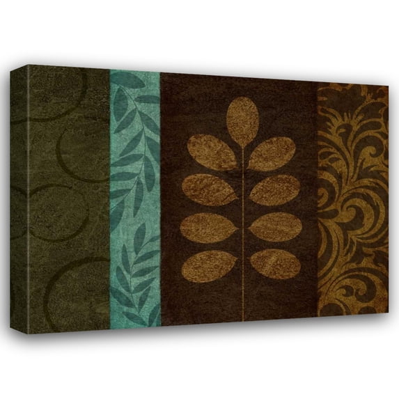 Kristin Emery 18x15 Gallery Wrapped Canvas Wall Art Titled - Pressed Leaves II