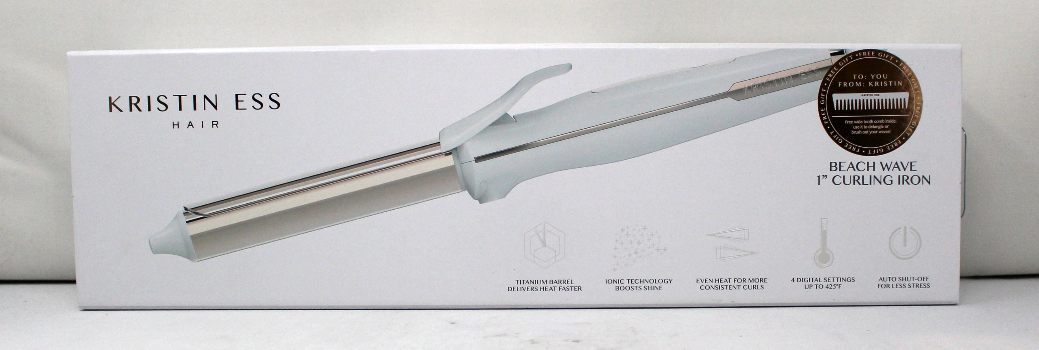 Kristin ess 1 curling iron hot sale