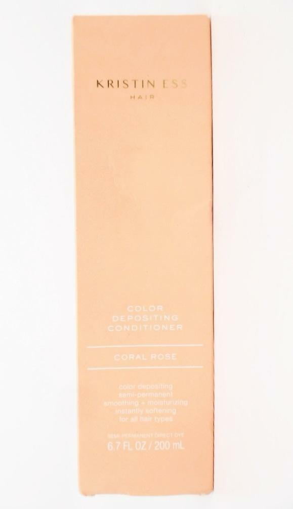 Kristin Ess Hair Color Depositing Conditioner Coral Rose 6.7 fl. oz