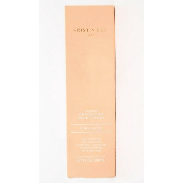 Kristin Ess Hair Color Depositing Conditioner Coral Rose 6.7 fl. oz