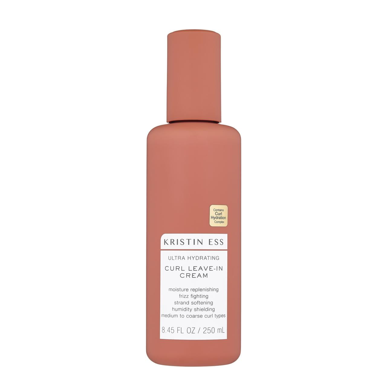 Kristin Ess Hair Ultra Hydrating Curl Leave In Cream Conditioner for Curly Hair, Anti Frizz + Humidity Shielding, Moisturizes + Softens Curls, 8.45oz
