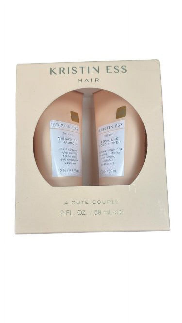 Kristin Ess, Shampoo & Conditioner 2 FL oz Each For all hair types of