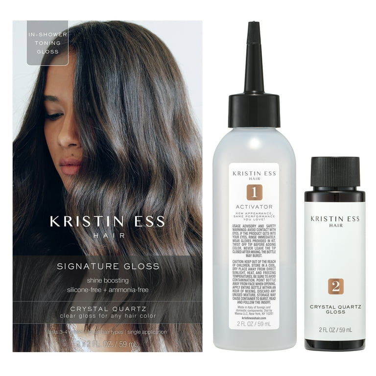 Kristin Ess Crystal Quartz Gloss - Anti-Brass, Shine and Deep