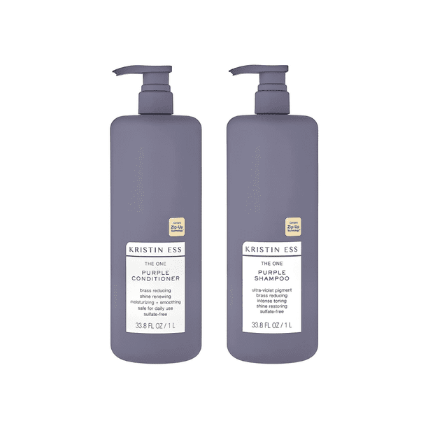 Kristin Ess The One Purple Shampoo and Conditioner Set - Walmart