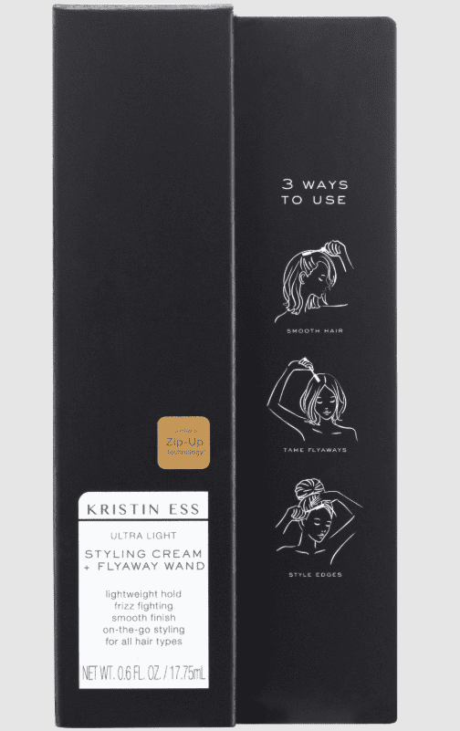 Kristin Ess Anti Frizz + Flyaway Ultra Light Styling Cream & Wand, 6 fl. oz.